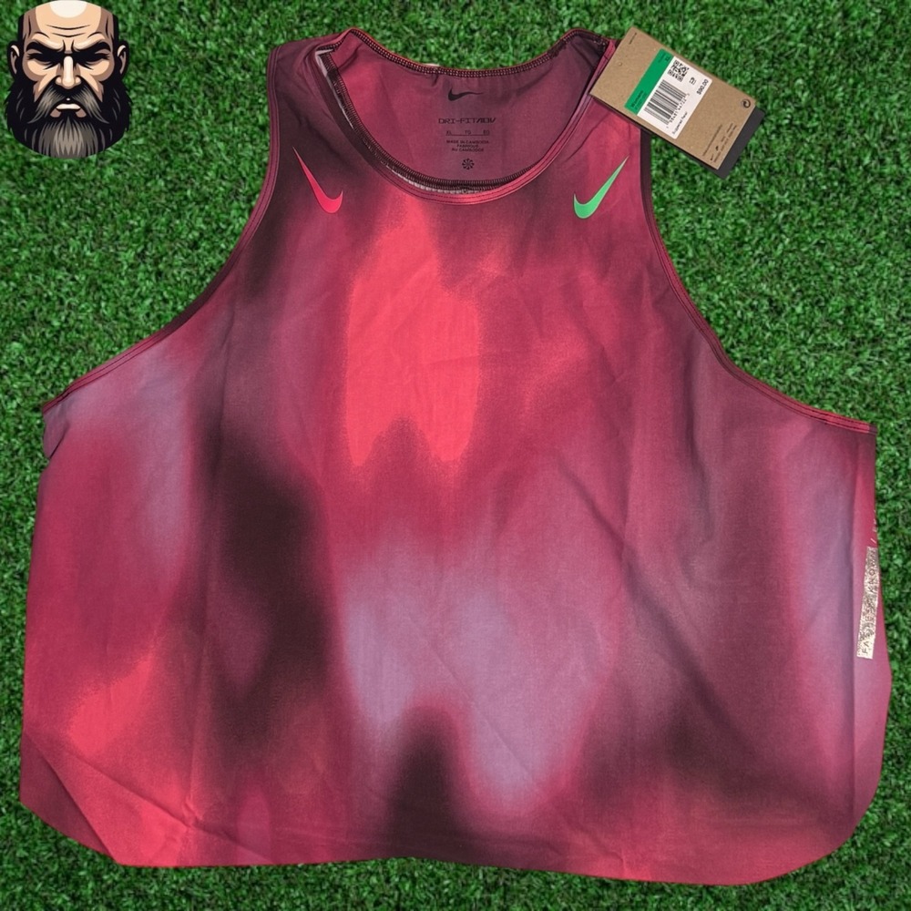 Nike AeroSwift Dri-FIT ADV Racing Cropped Tank Top IF1627-532 Women's Size XL